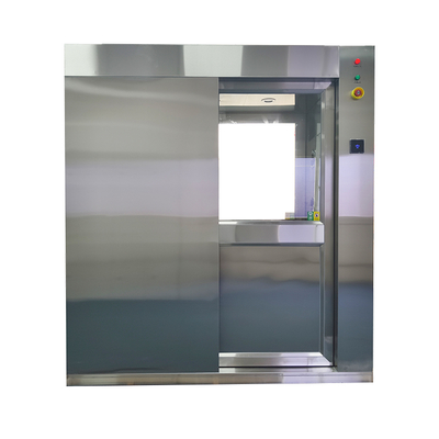Smart Sliding-Door Air Shower with Facial Recognition | Touchless Personnel Decontamination System