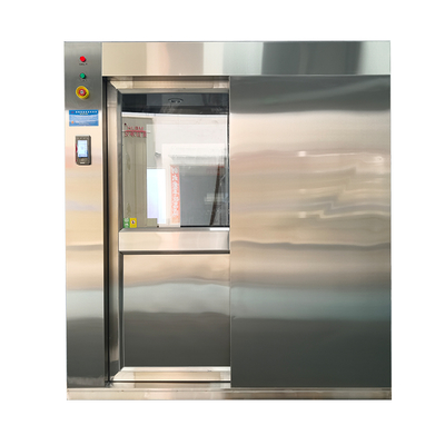 Smart Sliding-Door Air Shower with Facial Recognition | Touchless Personnel Decontamination System