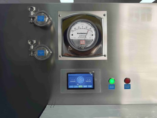 Auto-Door Laminar Flow Pass Box with HEPA-Filtered ISO Class 5 Air Purity and Motorized Sliding Doors