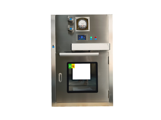 Auto-Door Laminar Flow Pass Box | HEPA-Filtered Touchless Transfer for Critical Zones