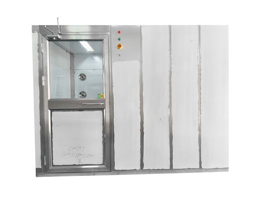 Corner Air Shower with Sole Cleaning Function | Cleanroom Entry Portal