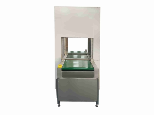 Three-Section Power-Operated Pass Box with Integrated Conveyor