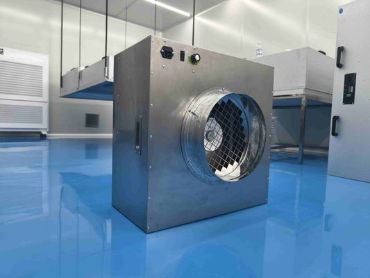 Reverse Suction Fan Filter Unit with Flange Port and High-Efficiency Filtration for Cleanrooms