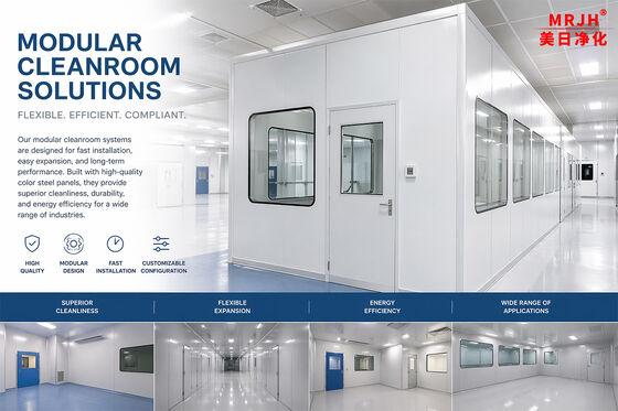 Customized Modular Clean Room Workstation with HEPA Fan Filter Units and ISO5~ISO9 Compliance