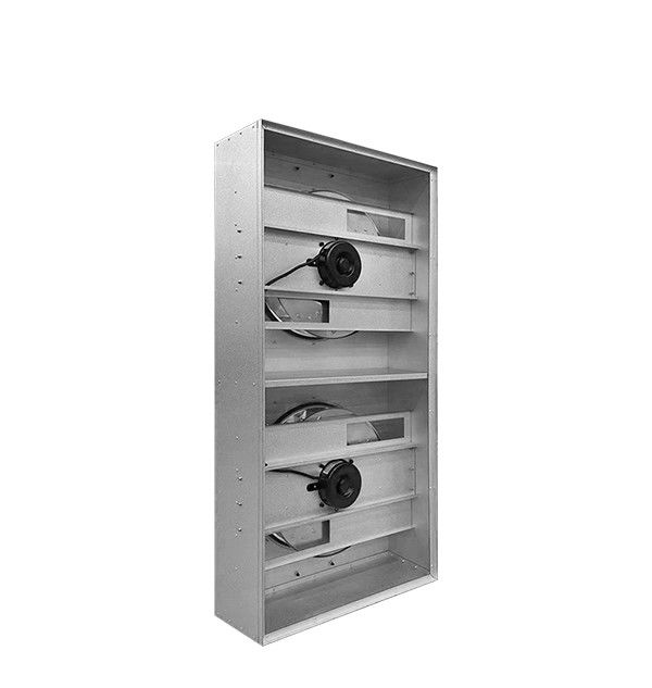 Custom FFU Cleanroom HEPA Impeller Stainless Steel With HEPA Filter Laminar Flow 110V