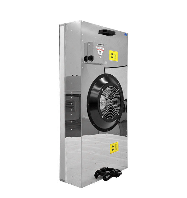 Stainless Steel / Zinc Alloy Fan Filter Unit FFU with HEPA Filter and Customizable Airflow Patterns