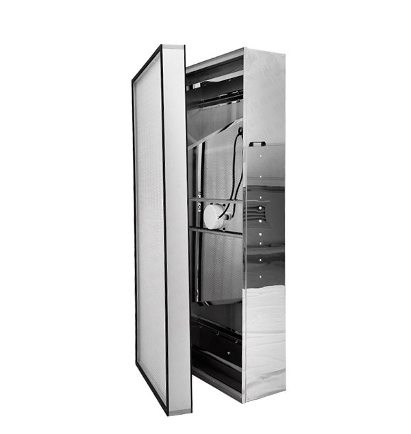 Stainless Steel HEPA Fan Filter Unit with Static Pressure Control for Cleanroom Applications