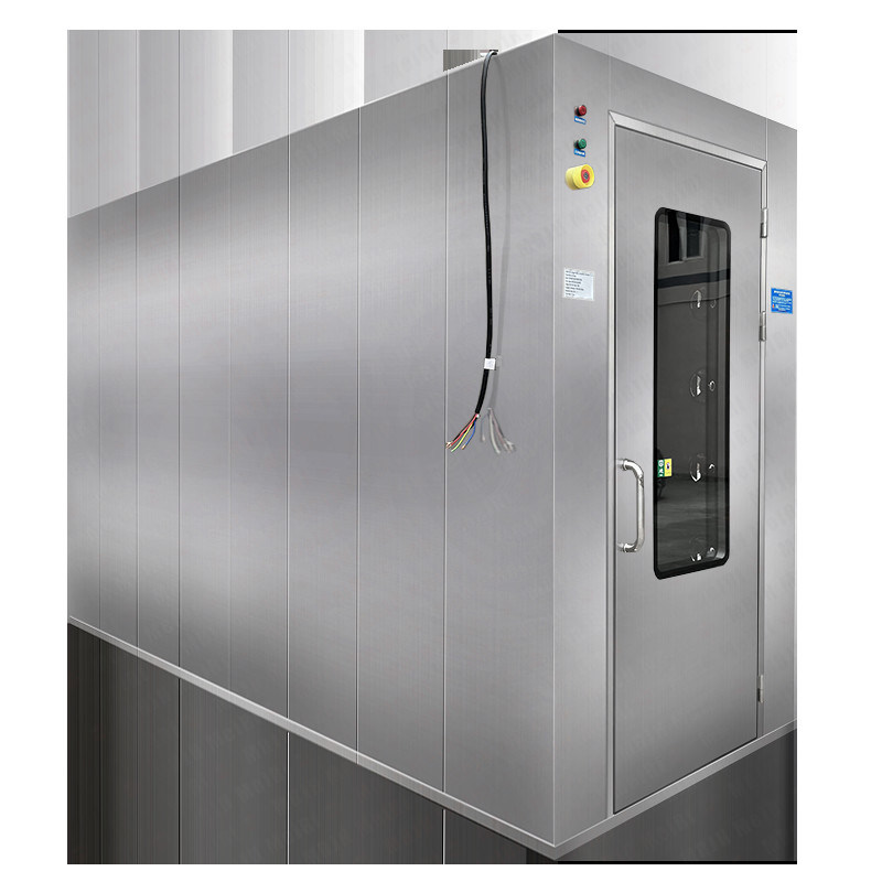 GMP-Compliant 201 Stainless Steel Air Shower with Extra-Large Capacity for Cleanroom Decontamination
