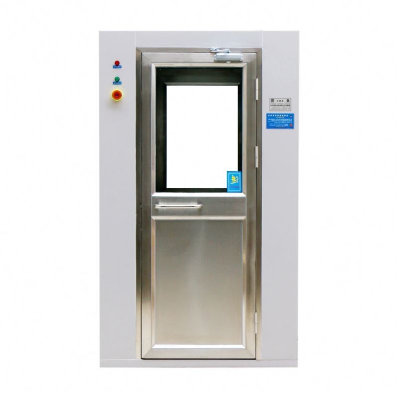 Customized Modular Air Shower Room with 0-99s Adjustable Timer and 360° Airflow Angle in SUS304/Powder-coated Steel Plate