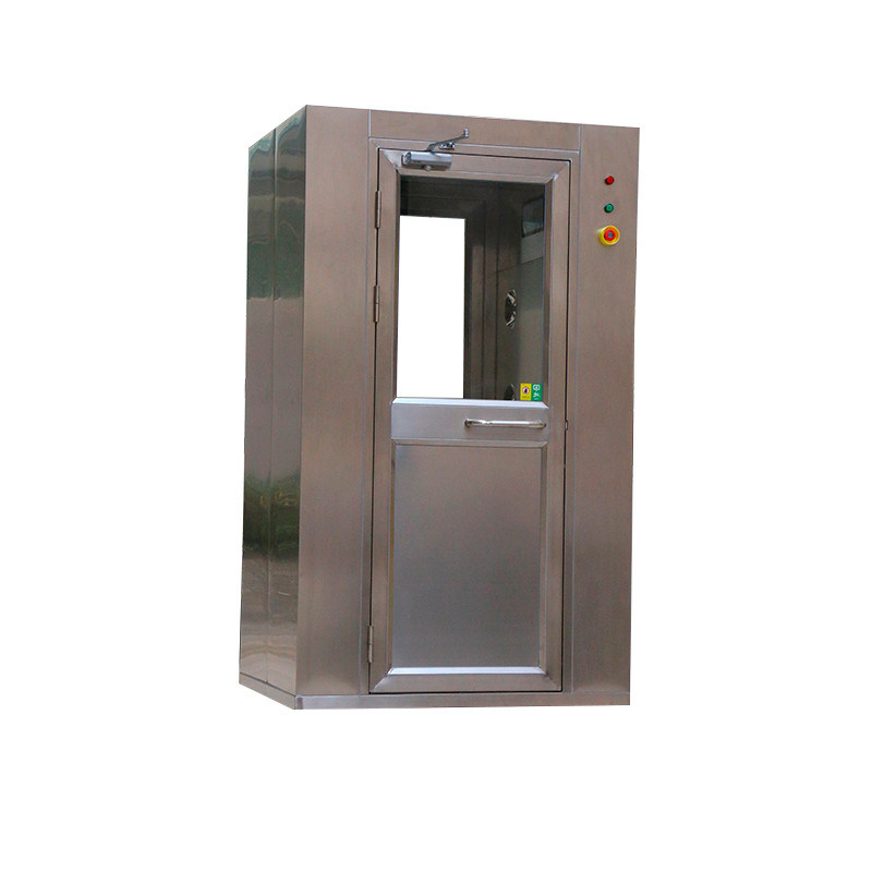 Intelligent Air Shower Room 1500W with 360° Airflow Angle and SUS304/Powder-coated Steel Plate for Clean Room