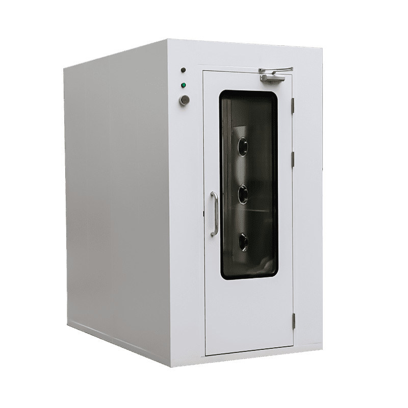 304 Stainless Steel Air Shower Room - Customized Clean Room Equipment with 13-25m/s Wind Speed