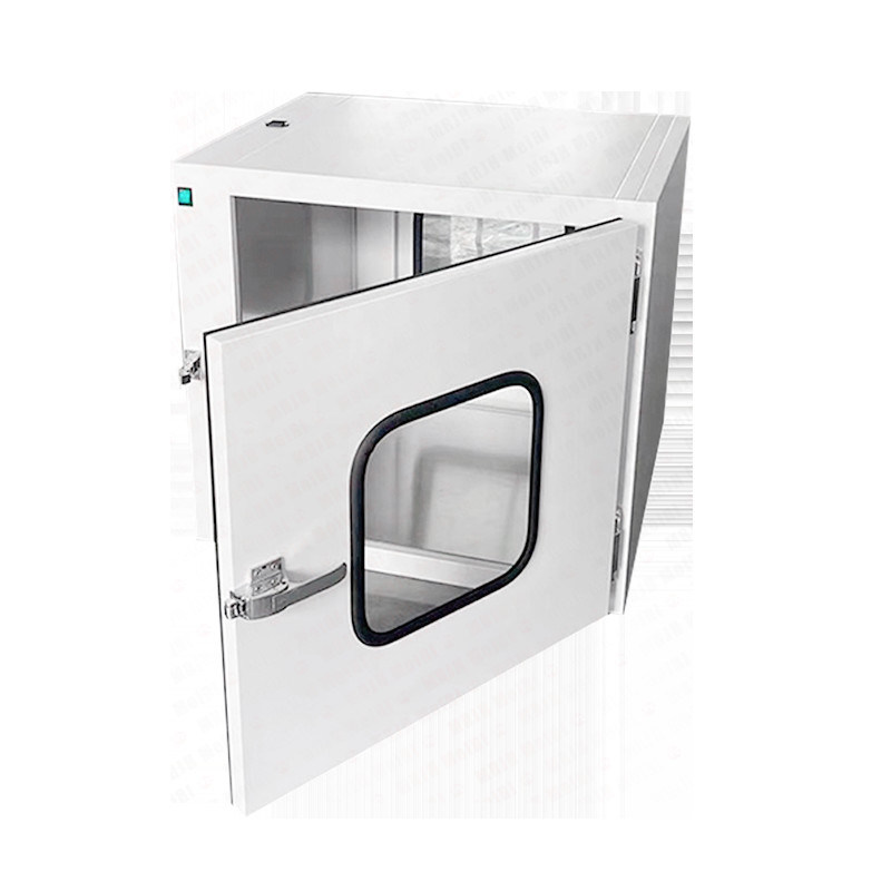 Customizable Stainless Steel Clean Room Pass Box with Mechanical Interlock for Laboratory Use