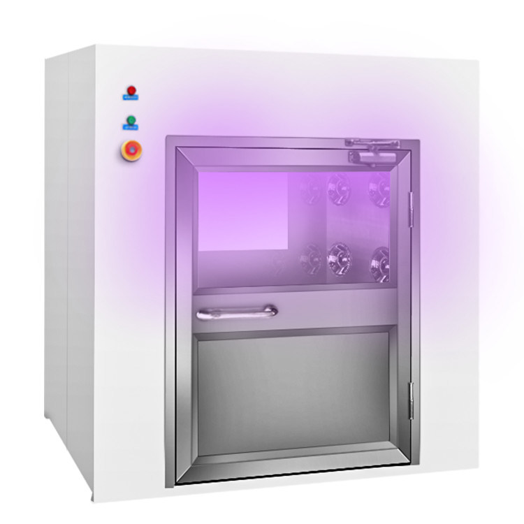 Customizable Stainless Steel Laminar Flow UV Pass Box for Clean Room Applications