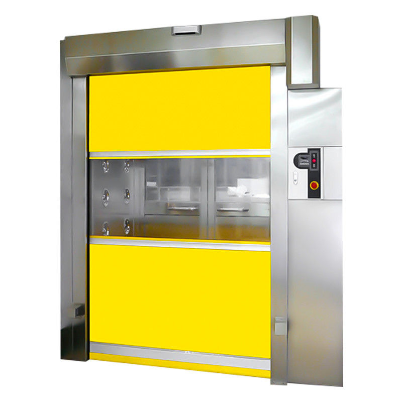 Blast Proof Fabric Garage Exterior Door Electric Fast Roller Shutter Door Explosion Proof