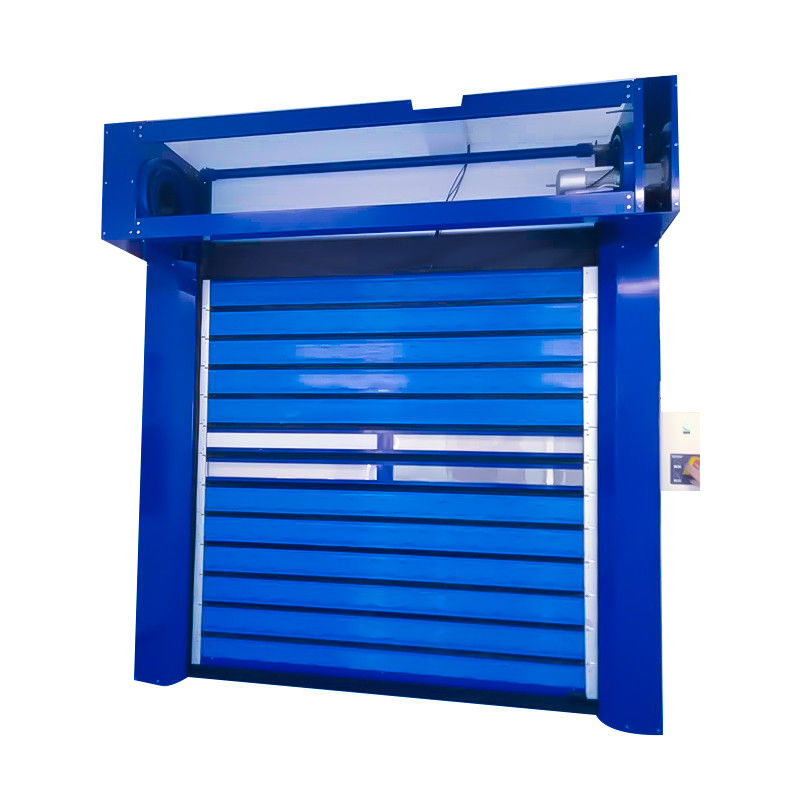 Blast Proof PVC Rapid Roller Shutter Door Clean Room Cold Room Roller Shutter Door