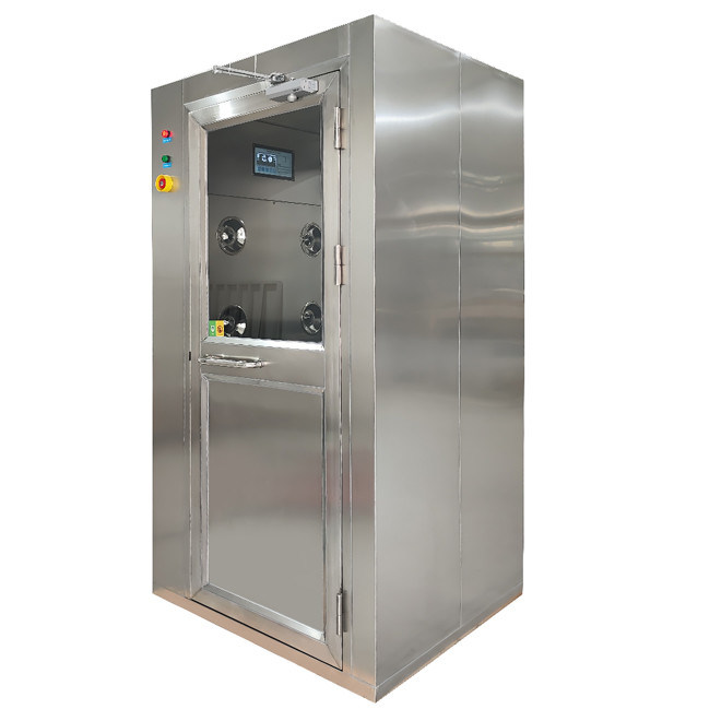 Stainless Steel 201 Air Shower Room with HEPA Filter and Interlock System for Cleanroom Environments
