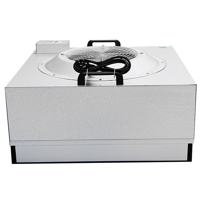 Fan Filter Unit FFU Cleanroom with Aluminum Alloy Frame G3/G4 Filter and Reserved Run And Fault Dry Connection