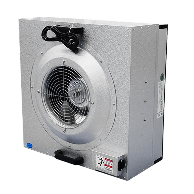110V/120V FFU Cleanroom Fan Filter Unit with Reserved Run/Fault Dry Connection and 575x575x285mm Size
