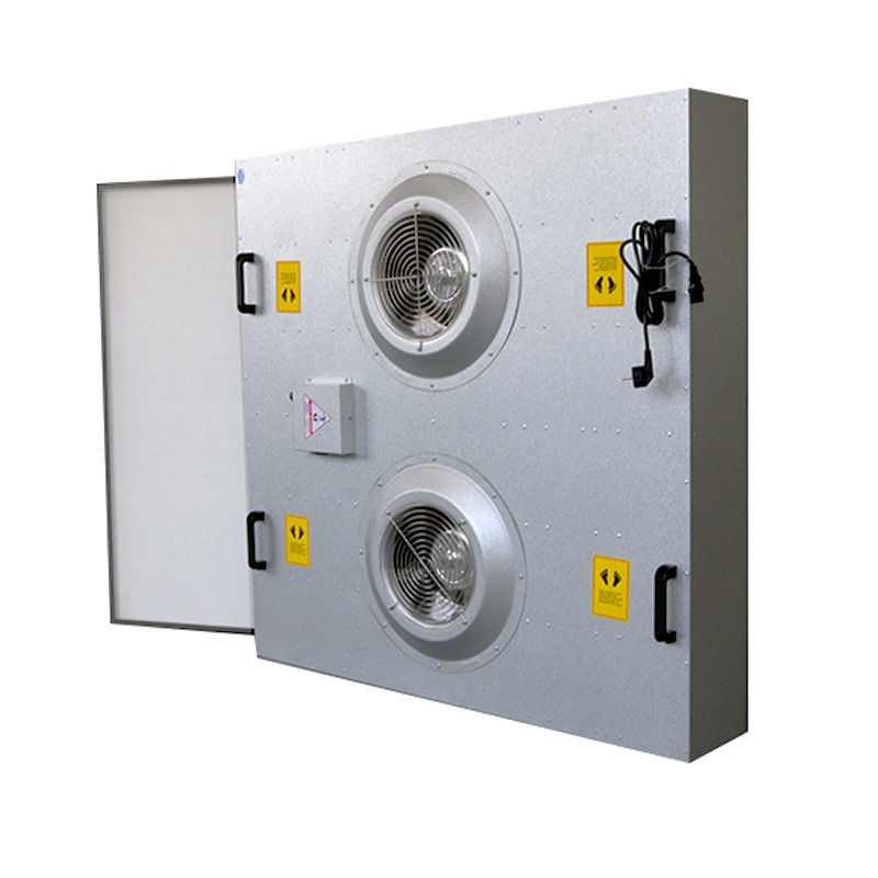 EC Dual DC Motor FFU Fan Filter Unit| H13 HEPA Air Purification for ISO Cleanrooms