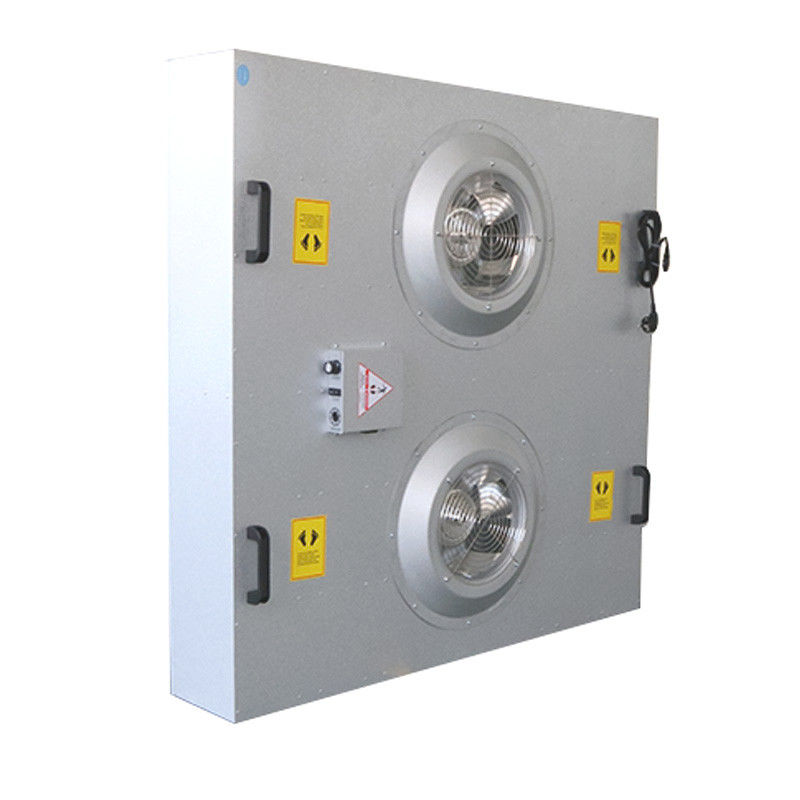 AC Dual-Fan FFU Redundant Airflow System | Pharmaceutical Grade HEPA Filtration | 24/7 Critical Environment Operation