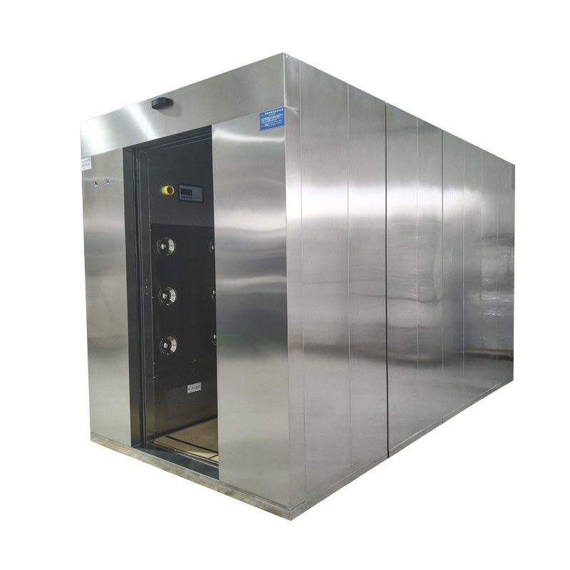 ISO 14644 Industrial Air Shower | Auto Door, Heavy-Duty Steel for Factories