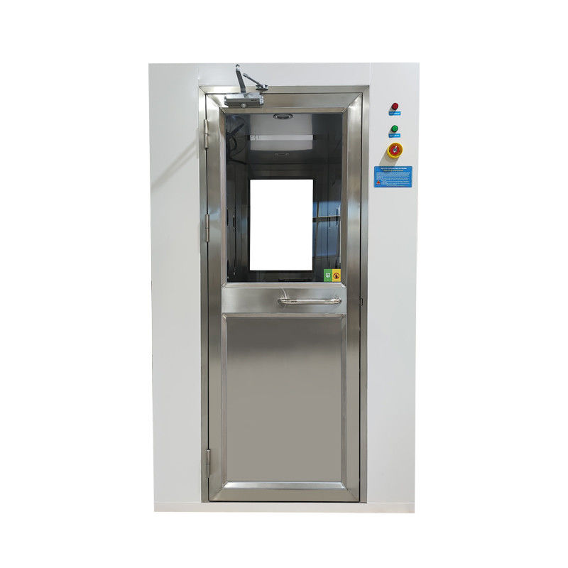 Dual-Person Air Shower with Double Airflow – 201 Stainless Steel for Pharma Labs
