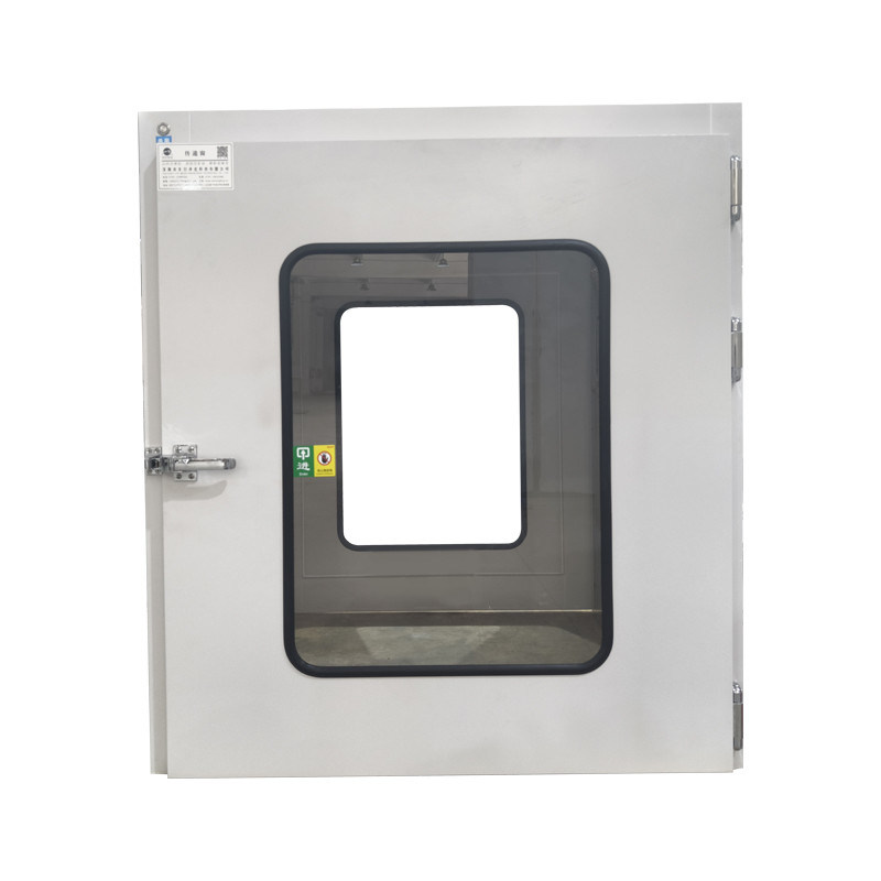 GMP-Certified 304 Stainless Steel Anti-Corrosion Floor Pass Box for Pharma and Electronics Cleanrooms