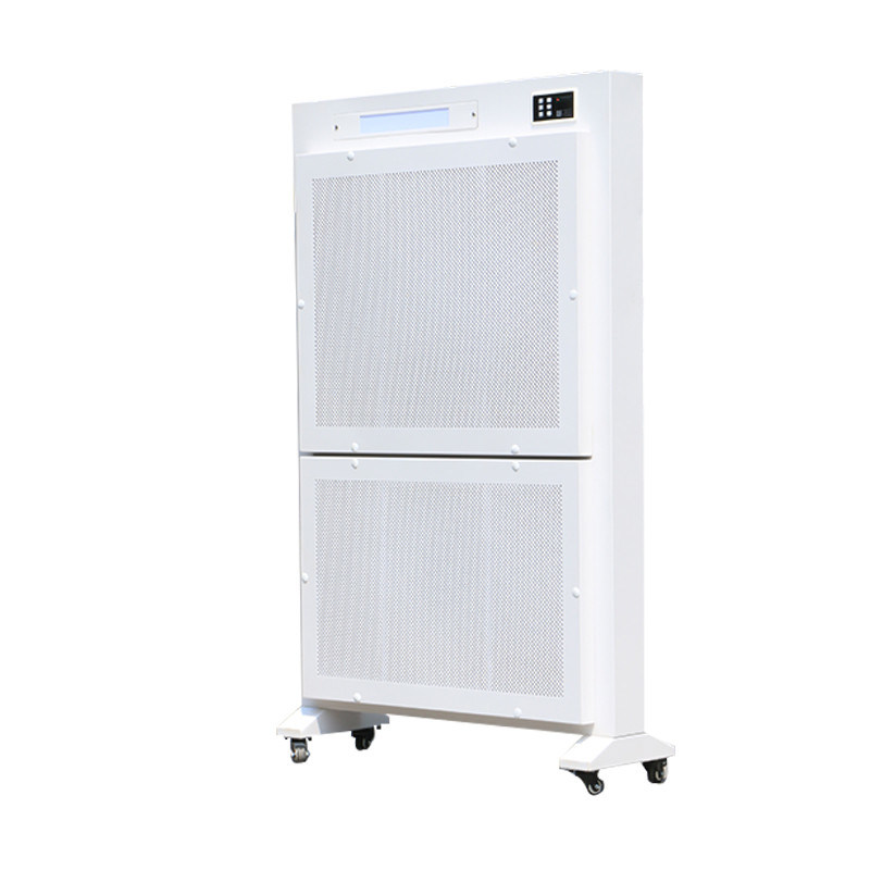 Hospital-Grade Air Disinfection Screen with HEPA+UV-C Kill Rate and 120W Output Power for ISO 14644 Certified Environments