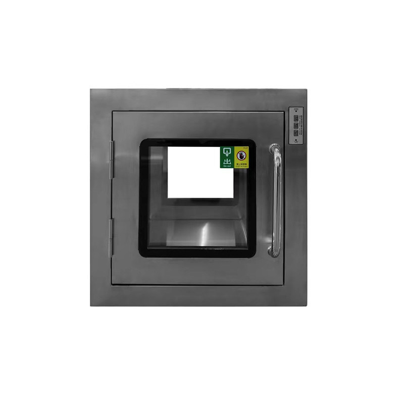 Radiation-Proof Transfer Hatch with Dual-Lead Shielded Chambers, 10-50mm Lead Equivalency, and HEPA/ULPA Filtration for Safe Material Handling