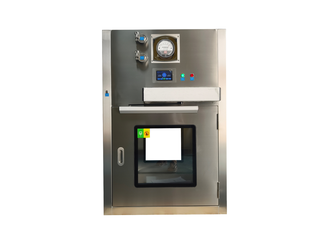 Auto-Door Laminar Flow Pass Box | HEPA-Filtered Touchless Transfer for Critical Zones