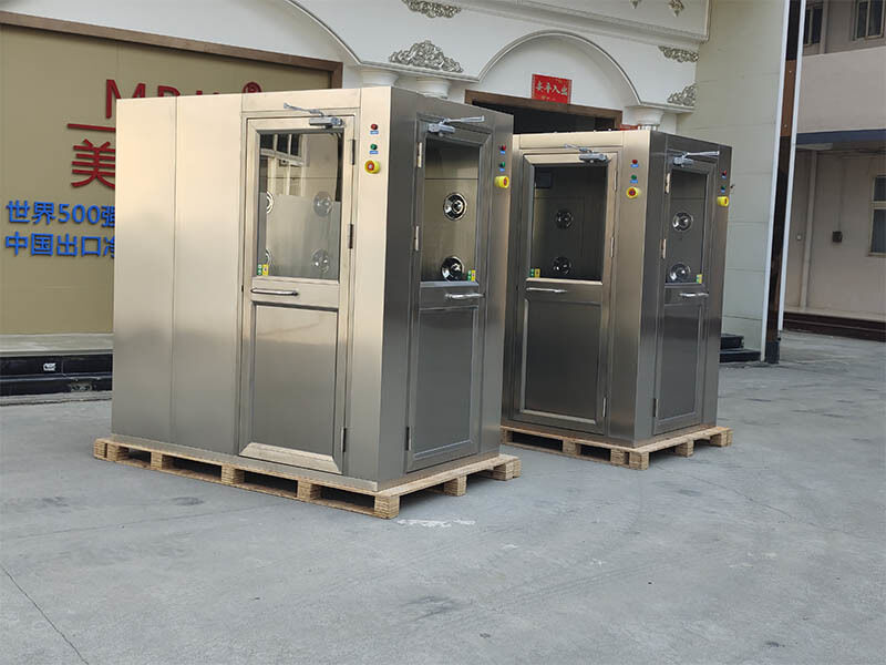 304 Stainless Steel GMP Pharma Air Shower with Double-Sided Blowing and Microcomputer Control